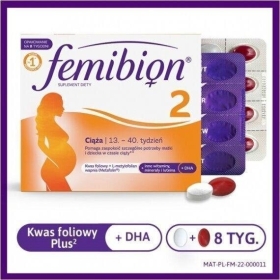 Femibion 2 Ciąża 56 tabletek + 56 kapsułek