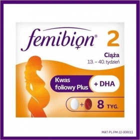 Femibion 2 Ciąża 56 tabletek + 56 kapsułek