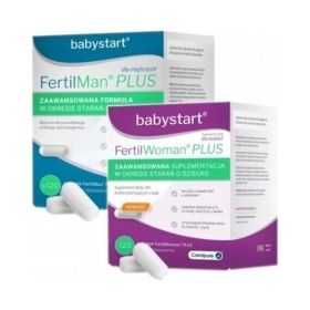 FertilMan Plus + FertilWoman Plus 120+120 ZESTAW
