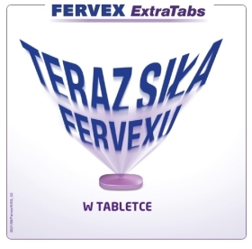 Fervex Extra Tabs 16 tabletek