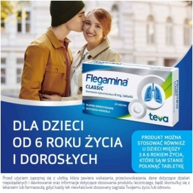 Flegamina 8 mg 40 tabletek