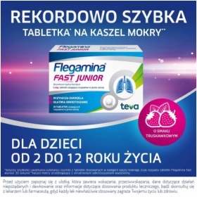 Flegamina Fast Junior 20 tabletek