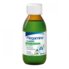 Flegamina o smaku miętowym bez cukru 120 ml
