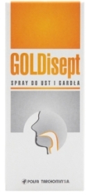 GOLDisept spray do ust i gardła 25 ml