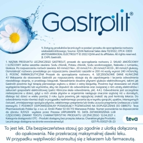 Gastrolit proszek do sporządzania roztworu 14 saszetek po 4,15g
