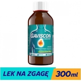 Gaviscon na zgagę i refluks smak miętowy zawiesina 300 ml