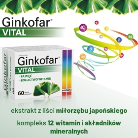 Ginkofar Vital 60 tabletek
