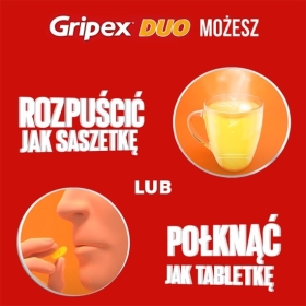 Gripex Duo 16 tabletek powlekanych