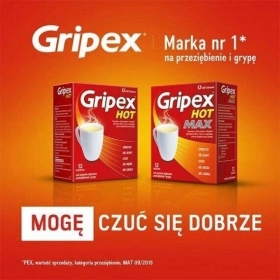 Gripex Hot 12 saszetek