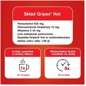 Gripex Hot 8 saszetek