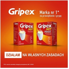 Gripex Hot 8 saszetek