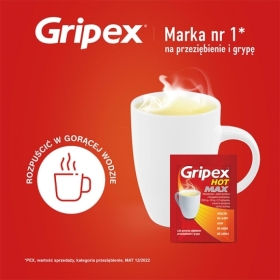 Gripex Hot Max 12 saszetek