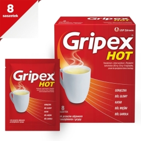 Gripex Hot Max 8 saszetek