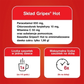 Gripex Hot Max 8 saszetek