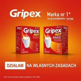Gripex Hot Max 8 saszetek