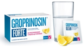 Groprinosin Forte granulat do sporządzania roztworu doustnego 30 saszetek