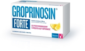 Groprinosin Forte granulat do sporządzania roztworu doustnego 30 saszetek