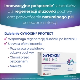 Gynoxin Protect globulki dopochwowe 10 globulek x 2g