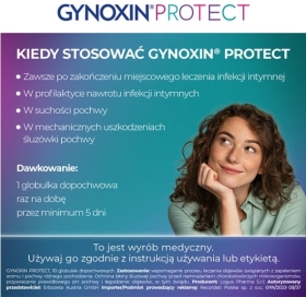 Gynoxin Protect globulki dopochwowe 10 globulek x 2g