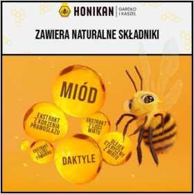 HONIKAN GARDŁO I KASZEL żel 10 saszetek