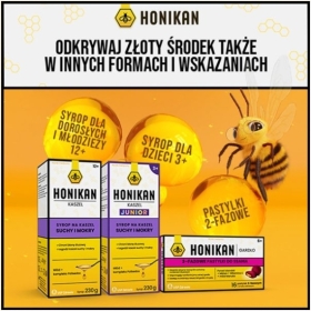 HONIKAN GARDŁO I KASZEL żel 10 saszetek