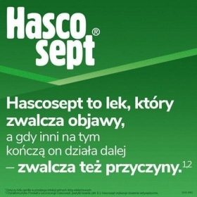 Hascosept 24 pastylki do ssania o smaku cytrynowo-miodowym