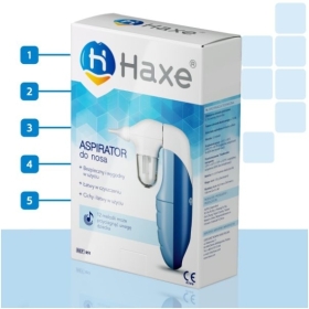 Haxe Aspirator do nosa NS1 urządzenie 1 sztuka