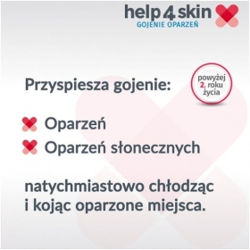 Help4skin gojenie oparzeń żel 75 g