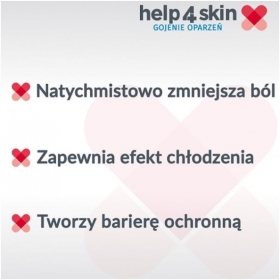 Help4skin gojenie oparzeń żel 75 g