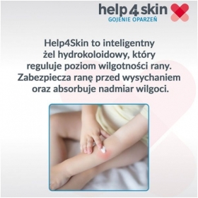 Help4skin gojenie oparzeń żel 75 g