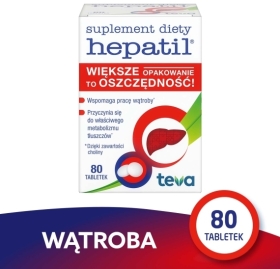 Hepatil 150mg 80 tabletek