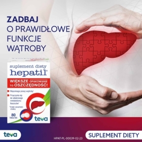 Hepatil 150mg 80 tabletek