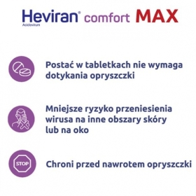 Heviran Comfort MAX 400 mg 60 tabletek