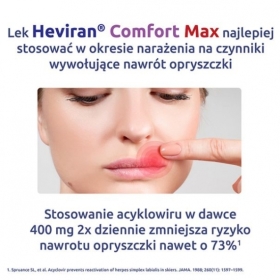 Heviran Comfort MAX 400 mg 60 tabletek