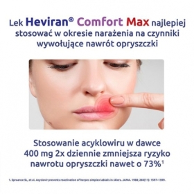 Heviran Comfort Max 400 mg 30 tabletek