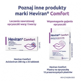 Heviran Comfort Max 400 mg 30 tabletek