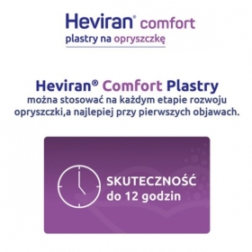 Heviran Comfort Plastry na opryszczkę 15 sztuk