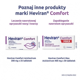 Heviran Comfort Plastry na opryszczkę 15 sztuk