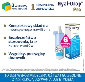 Hyal-Drop Pro krople do oczu 10 ml