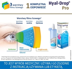 Hyal-Drop Pro krople do oczu 10 ml