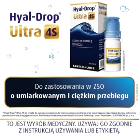 Hyal-Drop Ultra 4S krople do oczu 10 ml