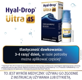 Hyal-Drop Ultra 4S krople do oczu 10 ml