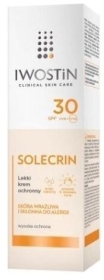IWOSTIN SOLECRIN SPF30 LEKKI Krem ochronny 50 ml