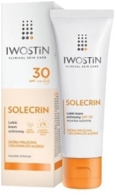 IWOSTIN SOLECRIN SPF30 LEKKI Krem ochronny 50 ml