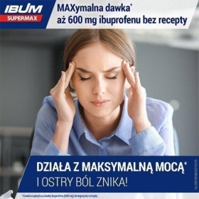 Ibum Supermax 600 mg 10 kapsułek
