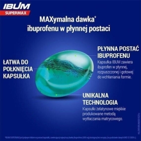 Ibum Supermax 600 mg 10 kapsułek