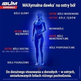 Ibum Supermax 600 mg 10 kapsułek