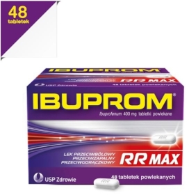 Ibuprom RR Max 48 tabletek powlekanych