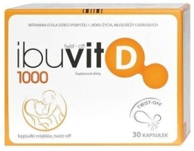 Ibuvit D 1000 Twist-off 30 kapsułek