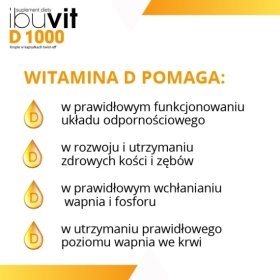 Ibuvit D 1000 Twist-off 30 kapsułek